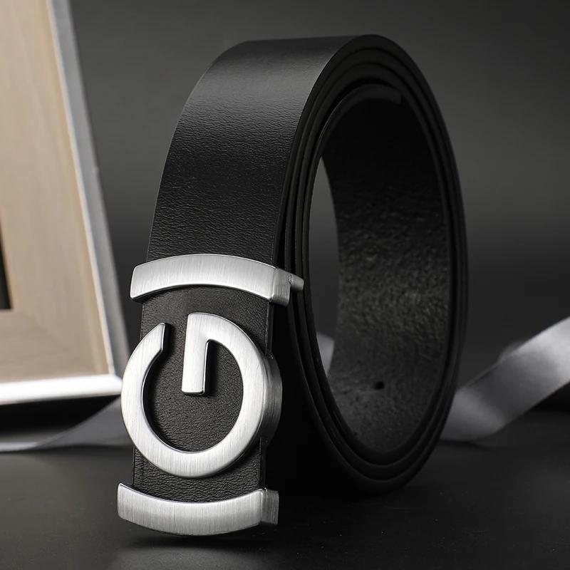 Haute qualité 34mm travail affaires sangle hommes hommes ceintures boucle en métal marque ceinture e