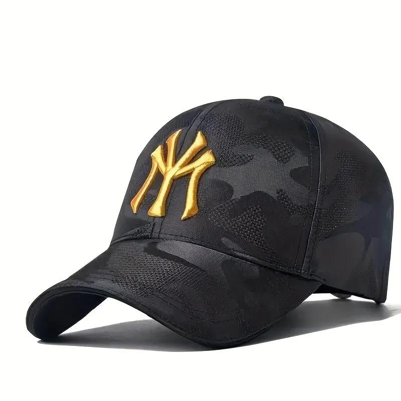 Chapeaux de baseball CamSolomon avec broderie de lettres, chapeaux décontractés réglables, chapeau d