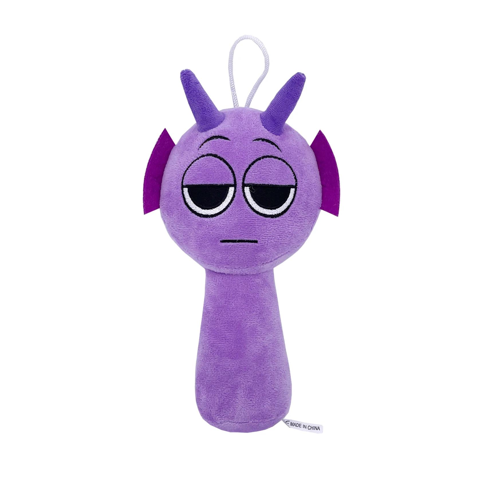 Nouveau jeu en peluche Sprunki Deamond dr Harrison Qurst Wenda gris poupée douce périphériques migno