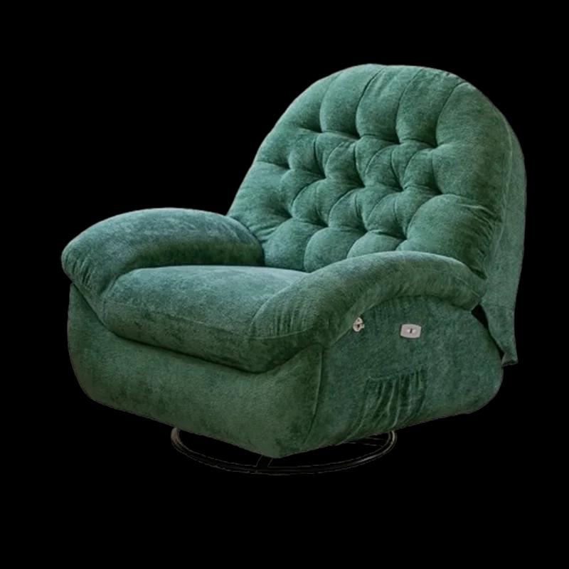 Massage chauffage USB canapé luxe rotatif commande vocale simple petite Chaise canapé salon moderne