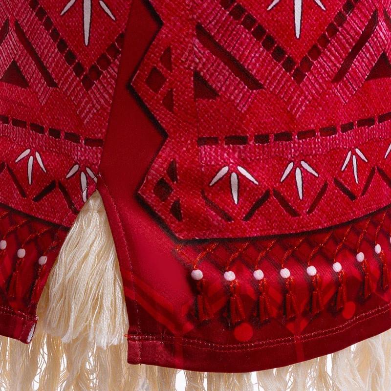 Robe du film Moana 2 pour filles, Costume d'aventure de fête d'halloween, vêtements fantaisie de pri