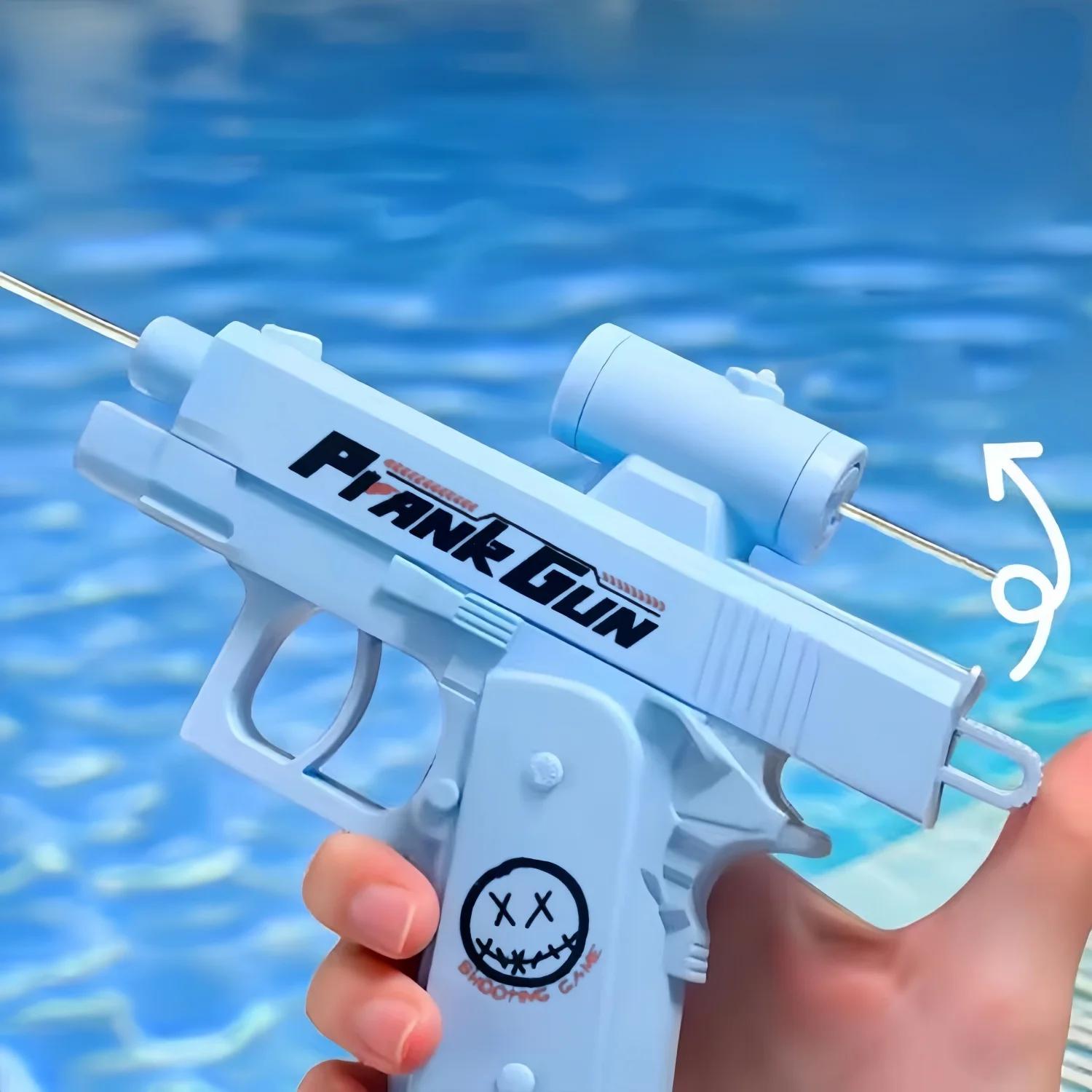 Pistolet à eau bidirectionnel, jouet de farce, pistolet à eau anti-stress, petit pistolet de jeu, in