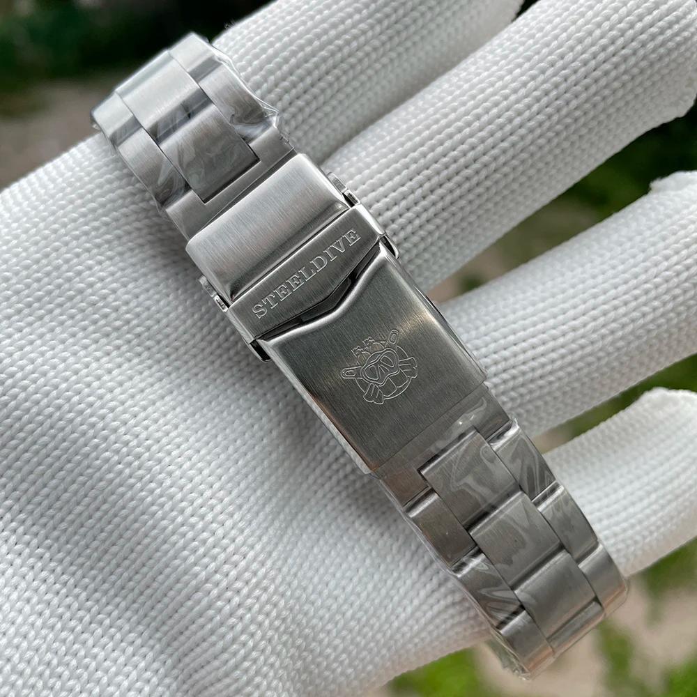 SD1953 STEELDIVE marque lunette en céramique 41mm Steeldive 30ATM résistant à l'eau NH35 montre de p