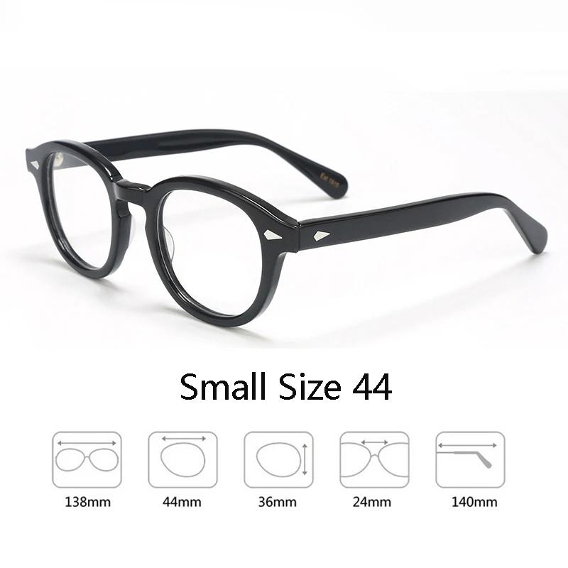 Monture de lunettes optiques pour homme et femme, style Lemtosh, lunettes Johnny Depp, monture en ac