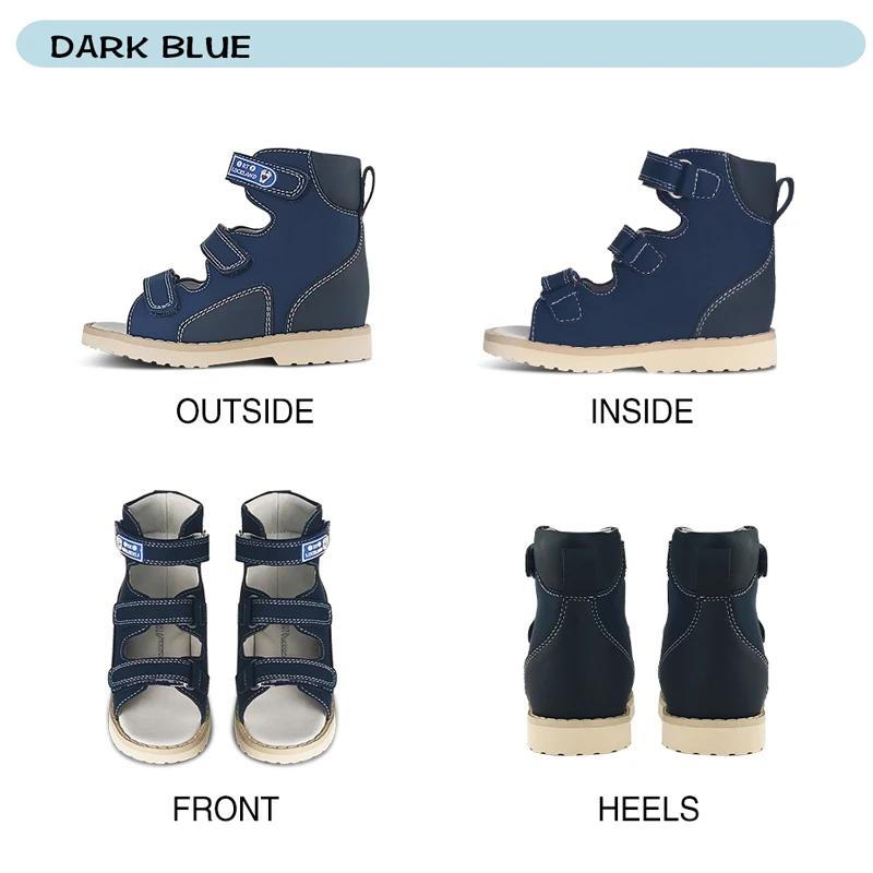 Chaussures orthopédiques 4 roues motrices pour garçons, sandales d'été pour tout-petits, chaussures