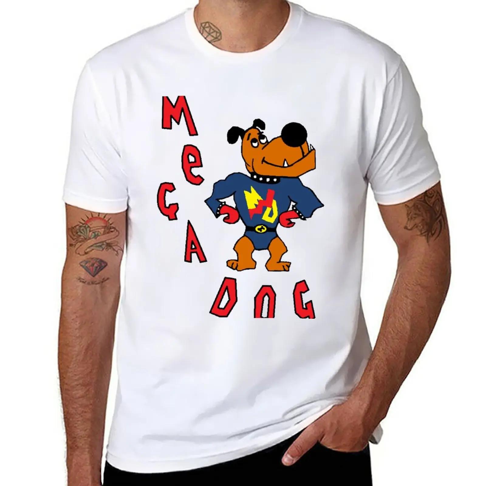 T-shirt graphique vintage pour hommes, New Skins UK, Sid Jenkins Mega Dog Design