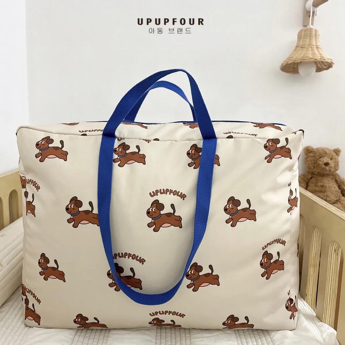 Sac rangement grande capacité imperméable pour couettes vêtements bébé organisateur voyage famille