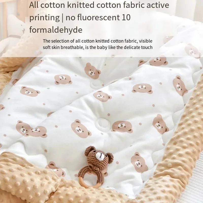 Couette brodée universelle en coton pour bébé, housse confortable pour climatiseur, quatre saisons,