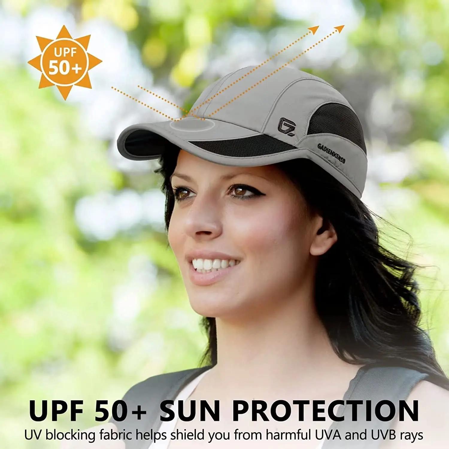 GADIEMKENSD été pour hommes sport course sueur casquette de Baseball mâle Golf séchage rapide femmes