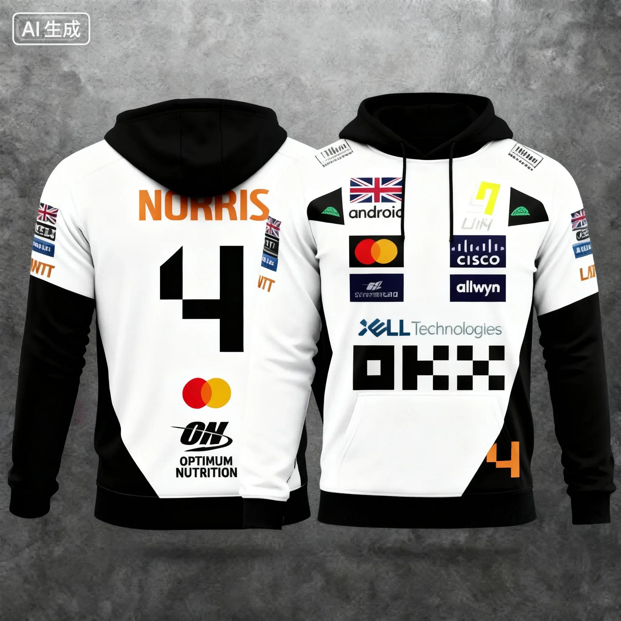 Nouvelle collection automne/hiver 2026 Lando Norris 2025 : la combinaison parfaite de sweats à capuc