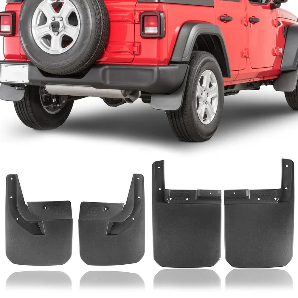 Garde-boue de voiture avant et arrière, protection contre les éclaboussures pour Jeep Wrangler JL Gl