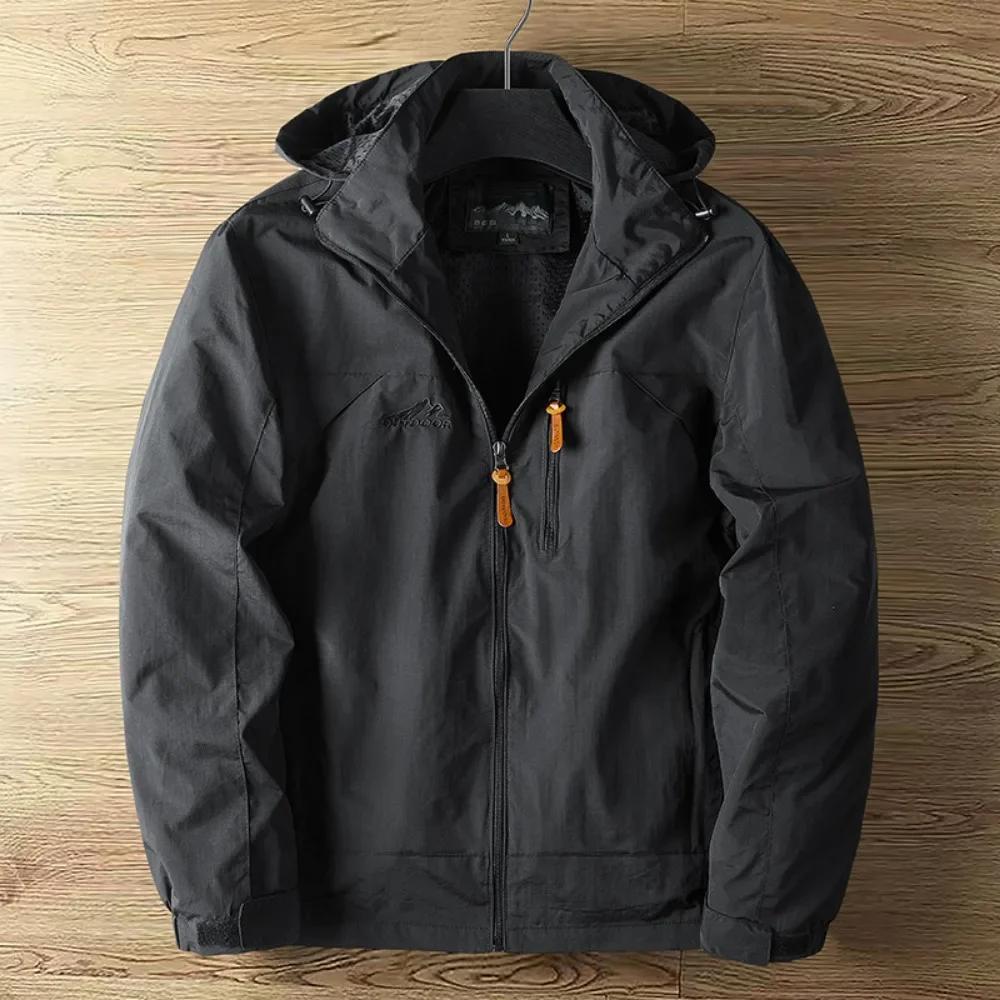 Vestes d'extérieur décontractées pour hommes, mode printemps et automne, Section fine, veste de poin