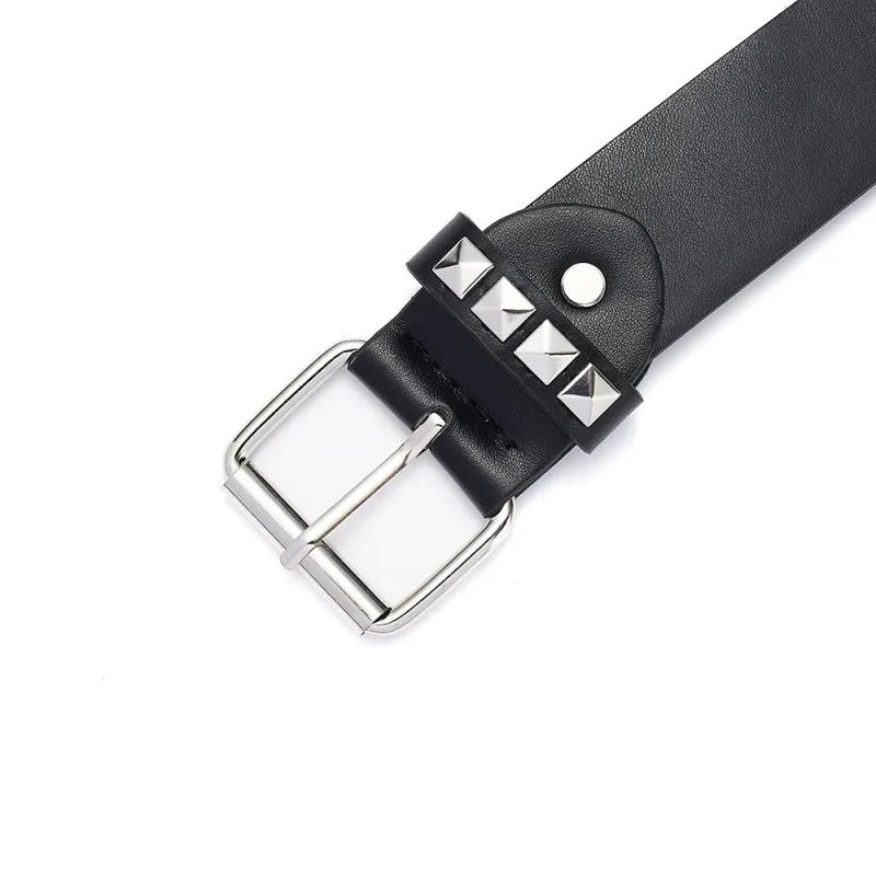 Ceinture cloutée punk pour hommes et femmes, ceinture décorative spéciale tendance et polyvalente in