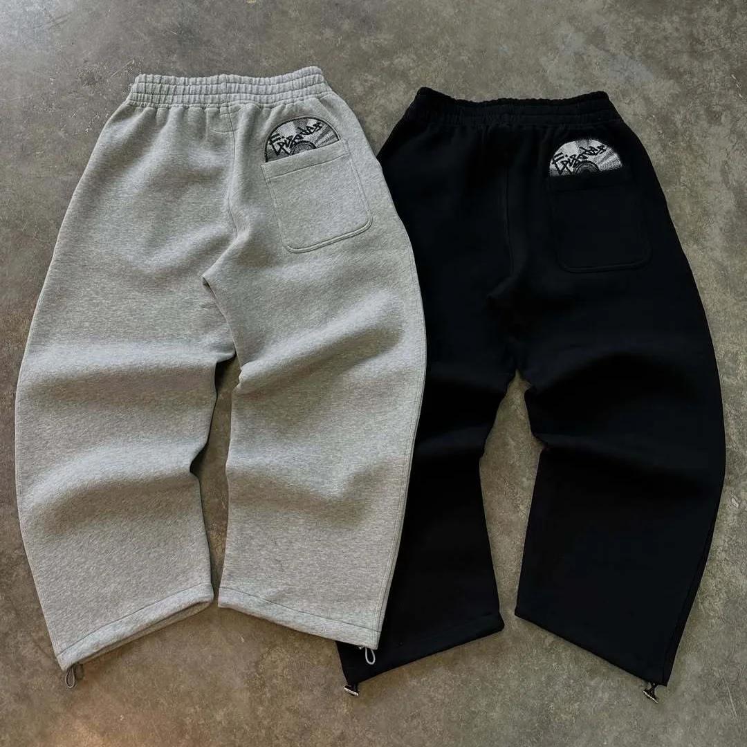 Pantalon de survêtement brodé Style de rue à la mode automne hiver pantalons décontractés personnali
