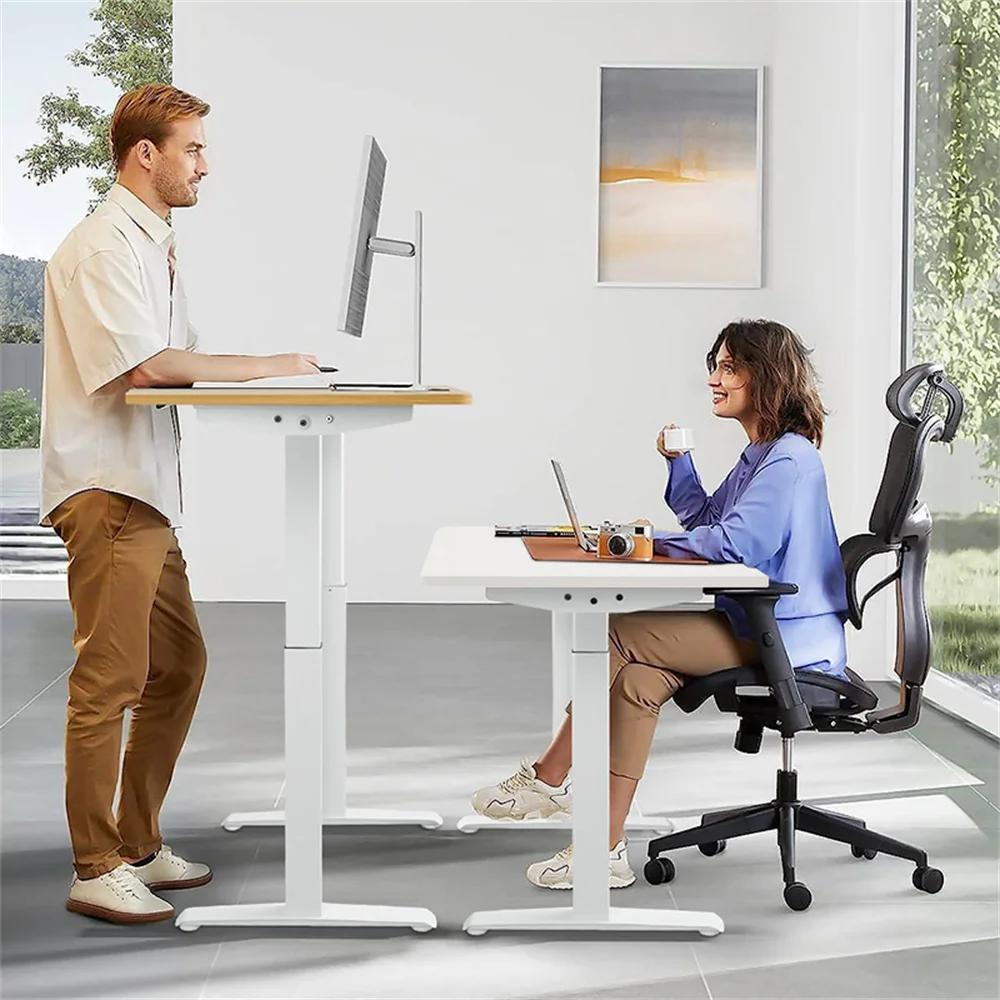 Bureau debout électrique intelligent pour ordinateur portable, bureau à hauteur réglable, table élév