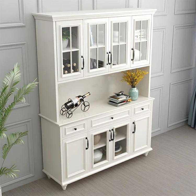 Style français Vintage cuisine salle à manger Console Table support Buffet armoire placard rustique