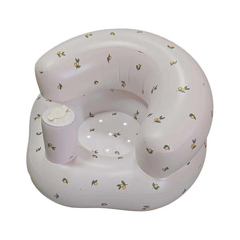 Canapé gonflable pour enfants, canapé gonflable pour bébés de 3 mois et plus, sièges pour bébés, gon