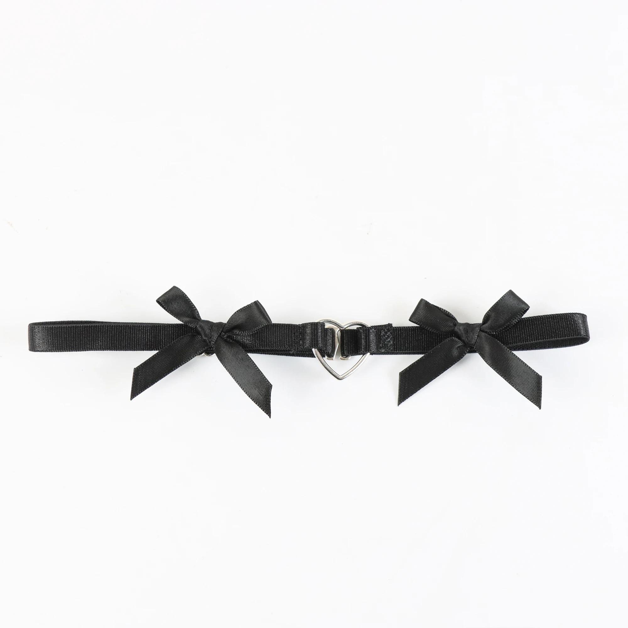 Jarretelles de jambe de mariée Love Lolita, anneau de jambe à nœud élastique, anneau de cuisse, jeu