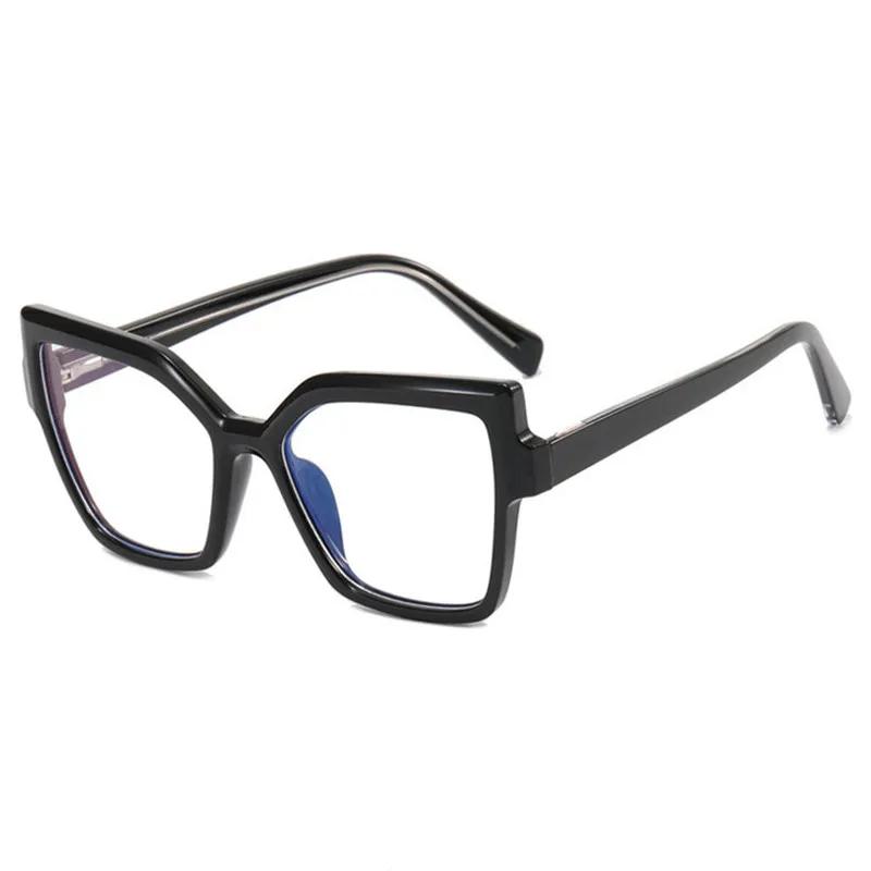 Lunettes polygonales surdimensionnées pour femmes, nouveau Design de marque, monture photochromique