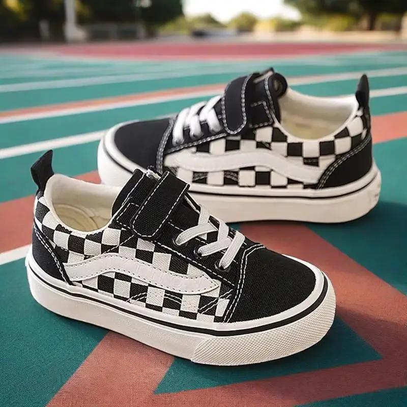 2025 nouvelles chaussures en toile pour enfants adolescents garçons baskets de mode filles chaussure