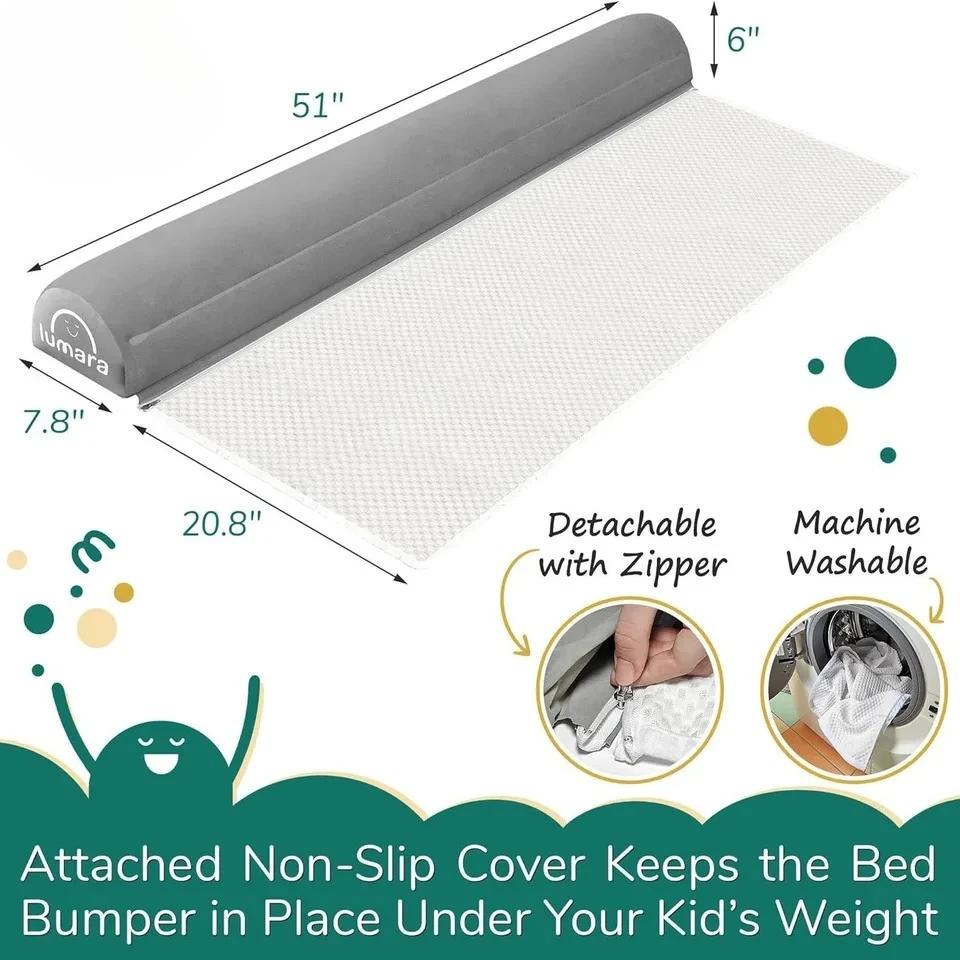 Rail de lit gonflable pour tout-petits, pare-chocs de lit de voyage portables pour enfants, convient