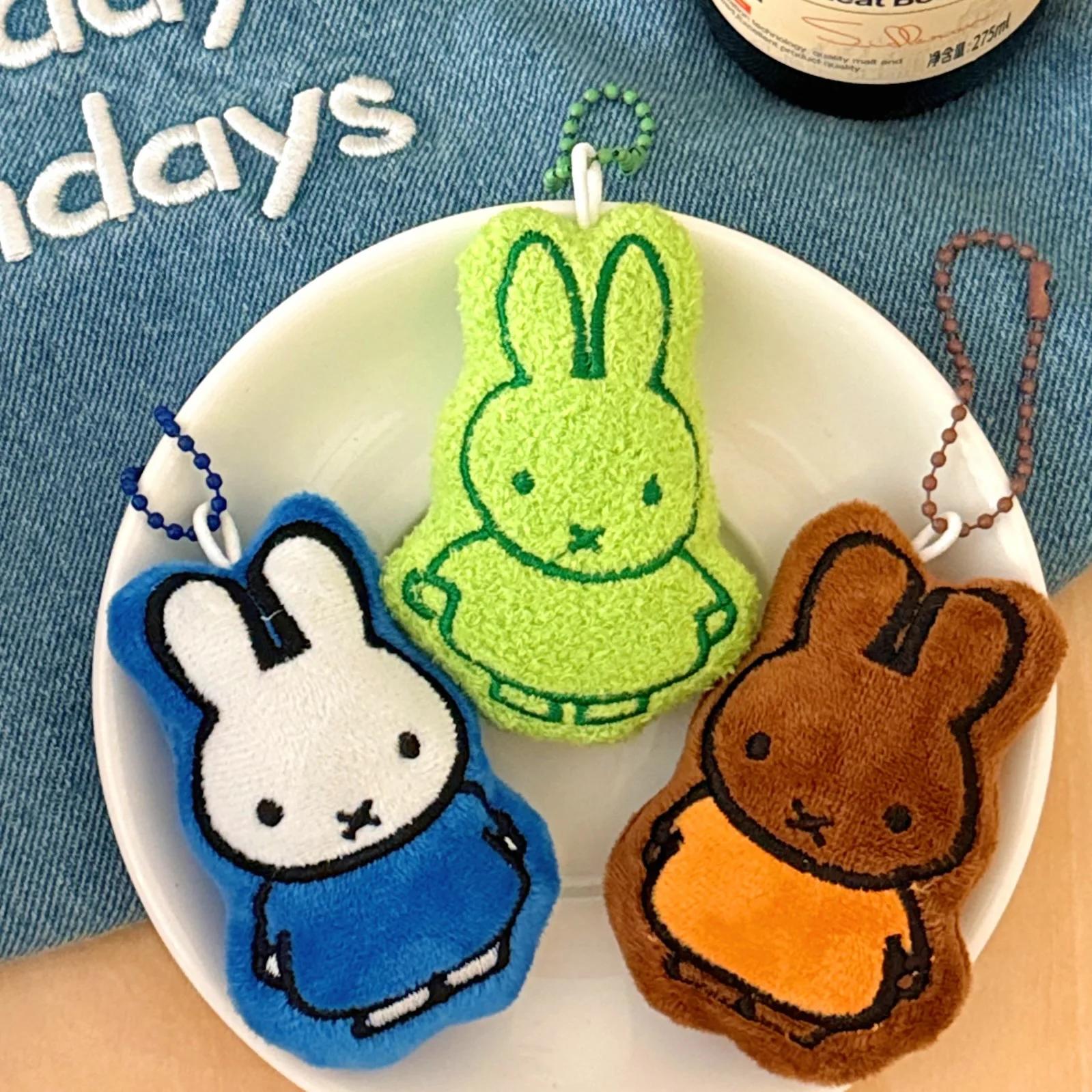 Sac à dos polyvalent pour fille avec poupée Miffy mignonne de dessin animé, petit animal, 1/4 pièces