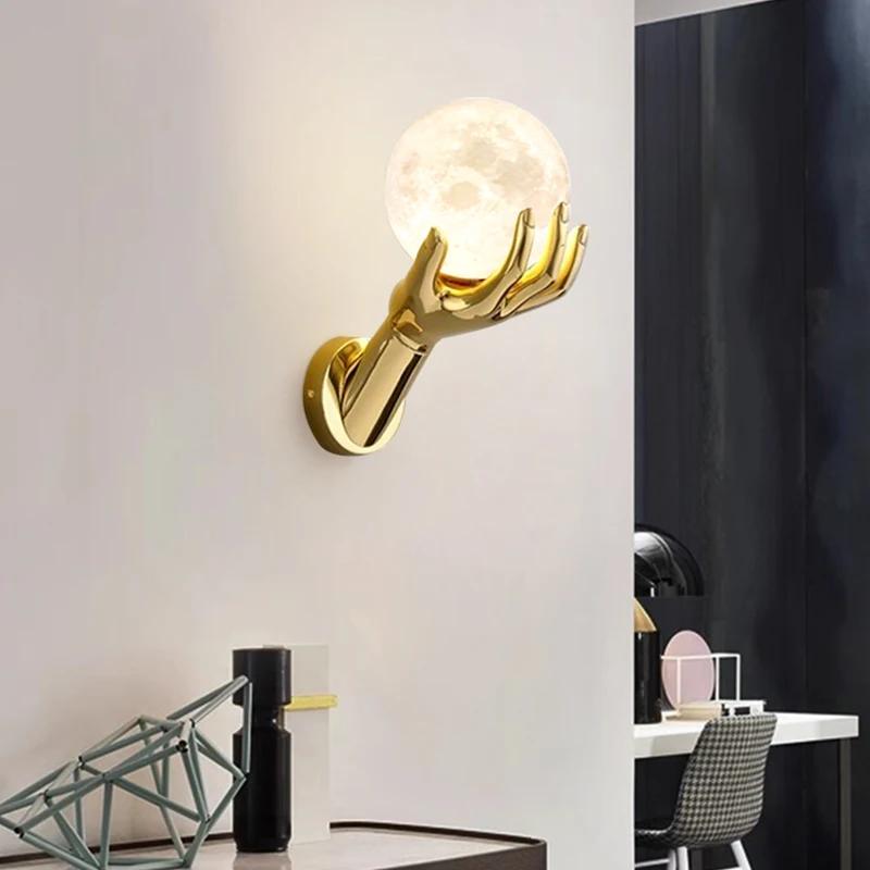Applique murale LED d'intérieur, décoration créative pour salon, 110v 220v, couloir d'étude, appliqu