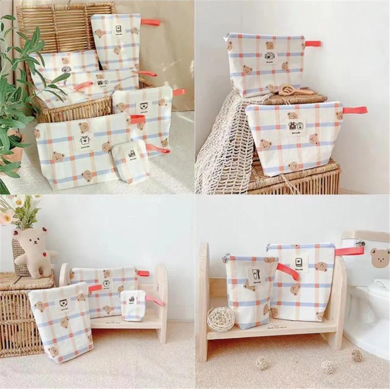 Sac rangement étanche couches bébé 7 pièces - Organisateur vêtements enfants maternelle toilette