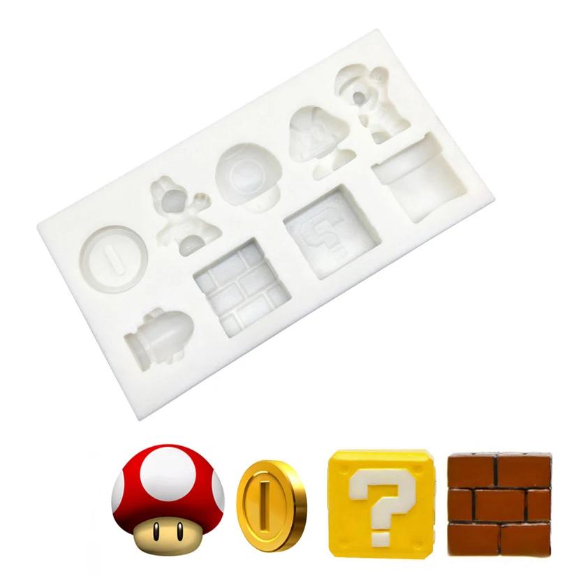Moule de cuisson de gâteaux en Silicone, dessin animé, Sugarcraft, Cupcake au chocolat, outils en ré