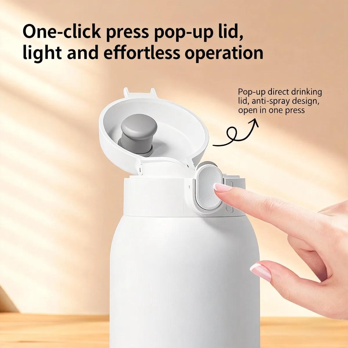 Chauffe-biberon portable 500 ml en acier inoxydable 316L pour nouveau-né - Voyage pratique