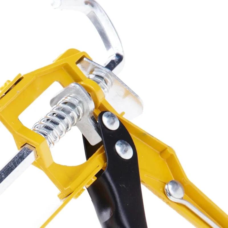 Pistolet à calfeutrage 9 pouces, mastic isolant, mastic, outil de remplissage de couture d'angle, pi