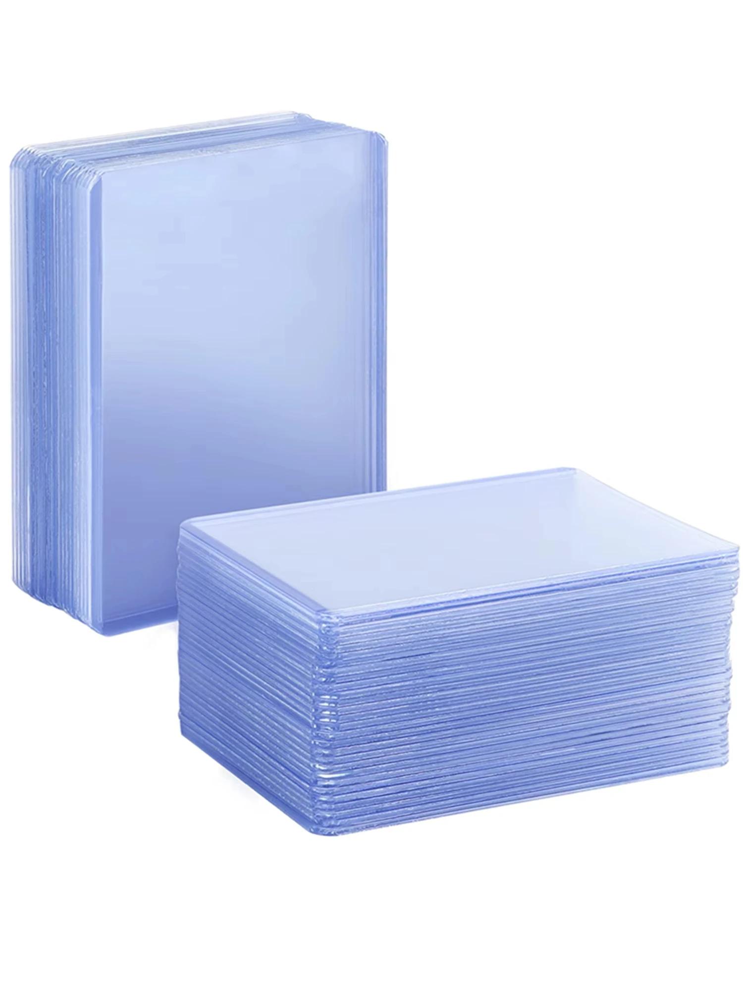 25 pièces pochettes pour cartes en PVC Transparent carte de jeu manchons pour cartes en plastique du