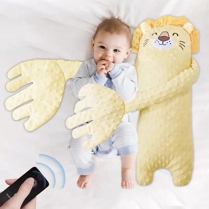 Jouet électrique de sommeil pour bébé, télécommande de 65cm, poupées apaisantes en peluche en forme