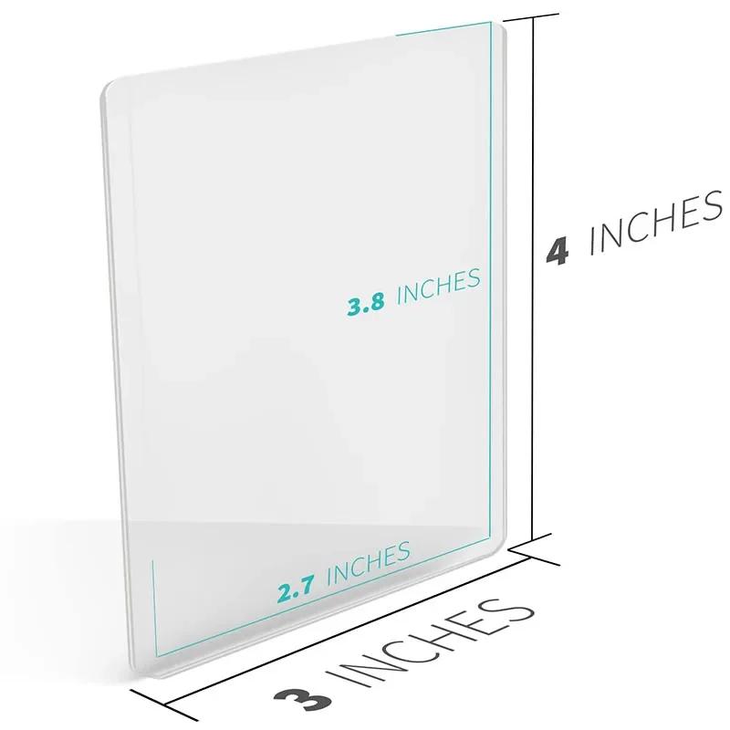 Porte-cartes en plastique dur PVC, porte-cartes de jeu, dessus de jouet pour protecteurs, rangement