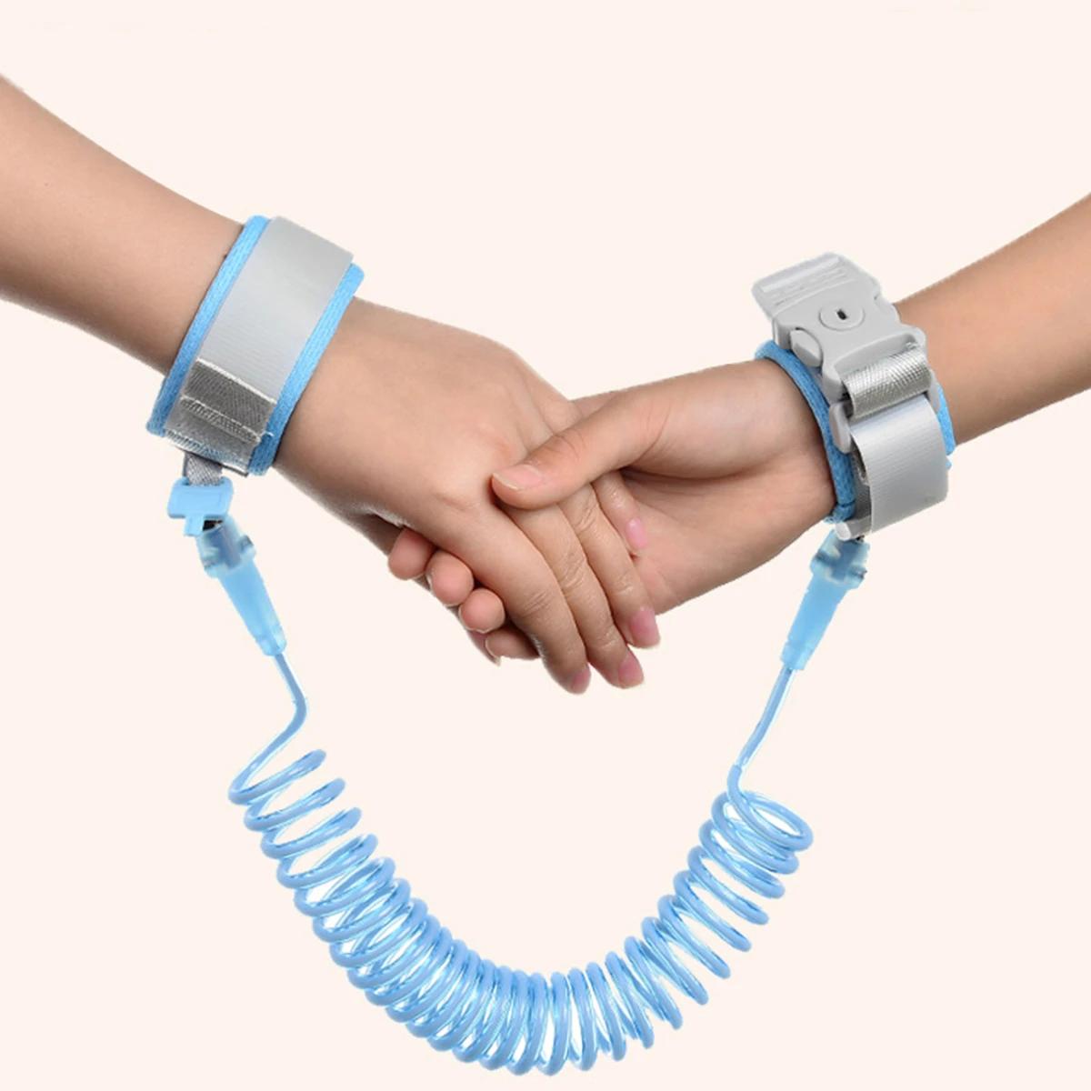 Avec serrure à clé 2m anti go bracelet fumable bracelet pour enfants corde de sécurité bracelet pour