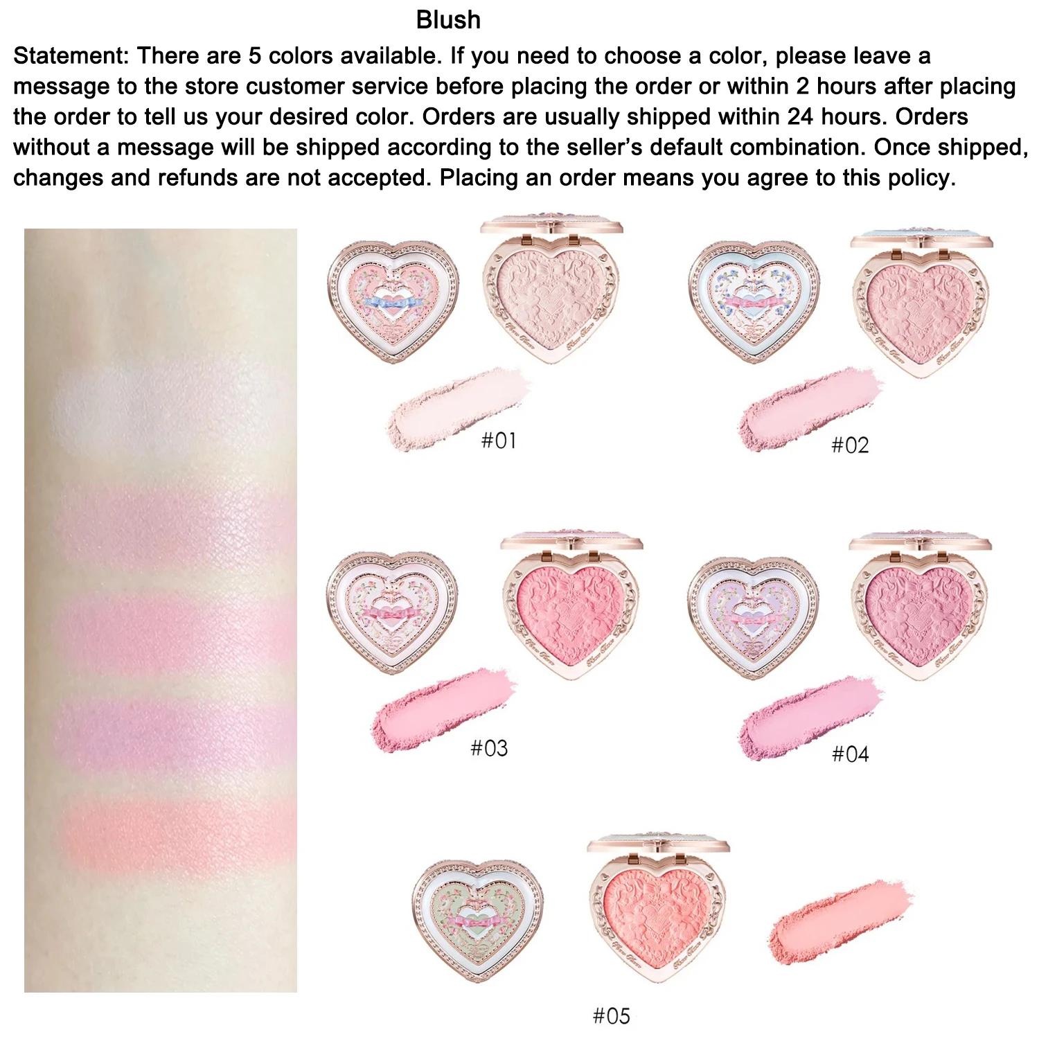 Coffret Flower Knows Strawberry Cupid Pink Pop Rouge à Lèvres Velours Mat Poudre Compacte Blush Liqu