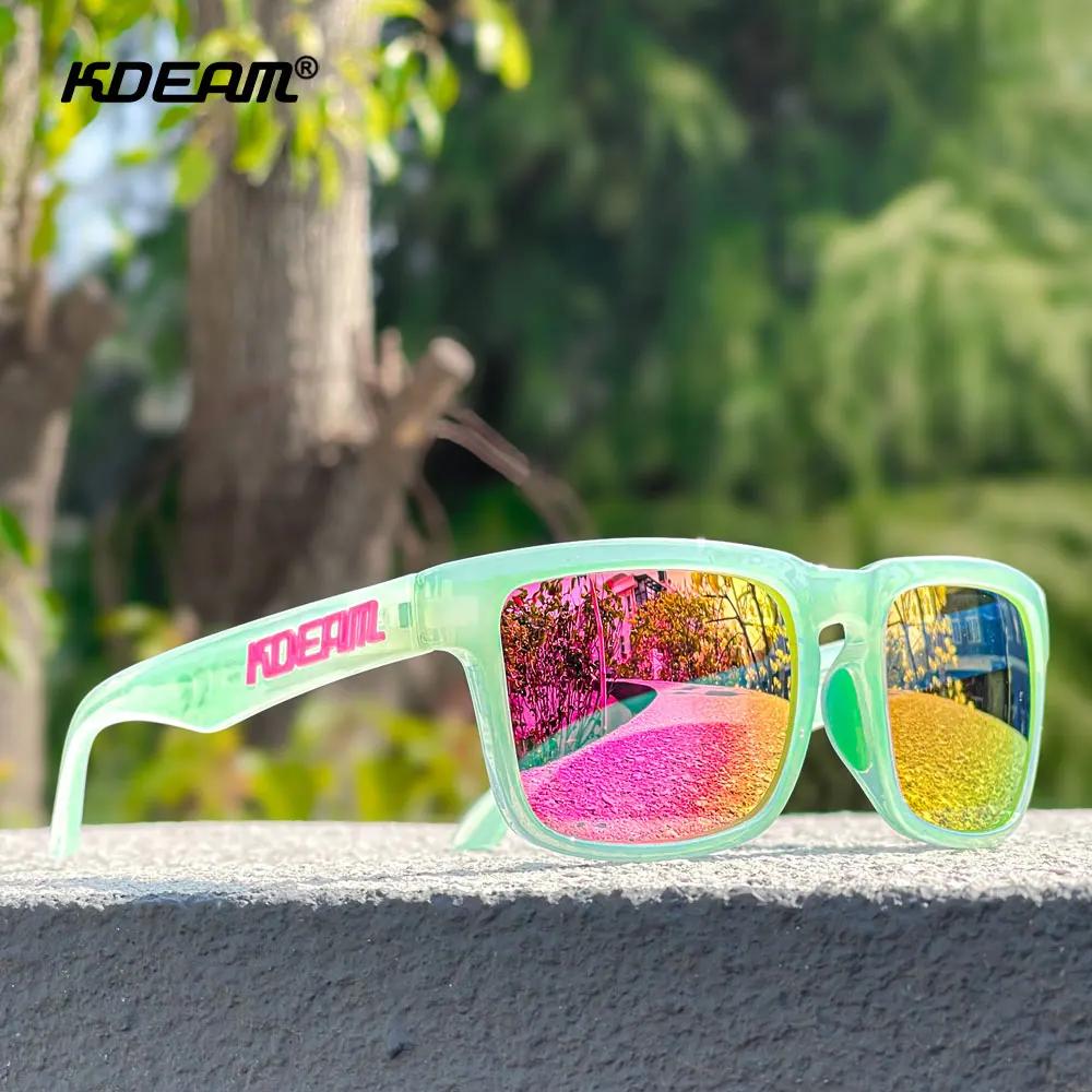 KDEAM – combinaison de petite taille pour jeunes, lunettes de soleil polarisées TR90, monture Flexib