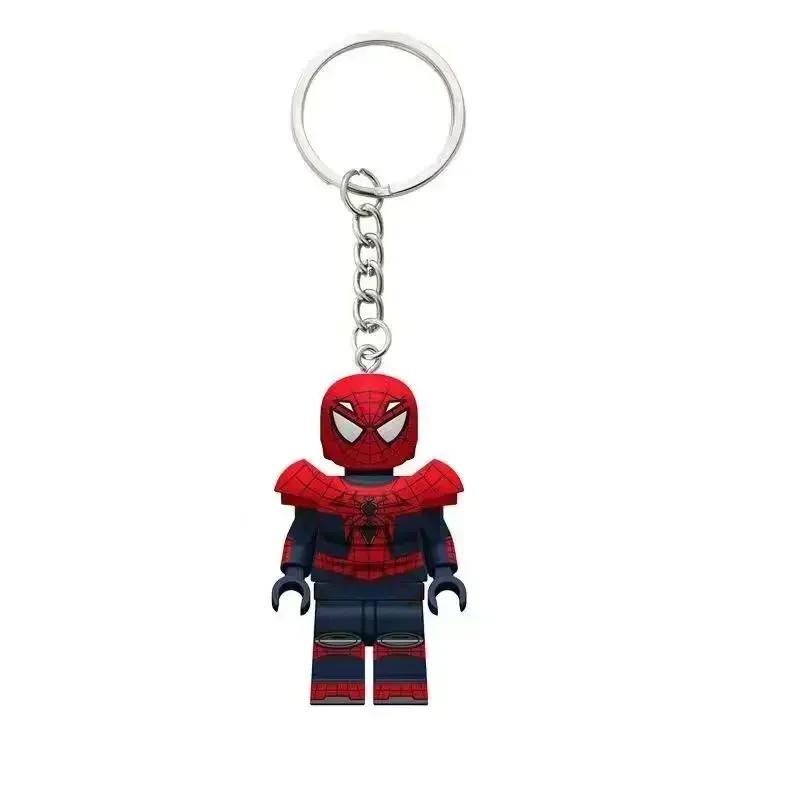 Marvel Spiderman porte-clés Gwen films périphériques étudiant dessin animé Animation mignon sac d'éc