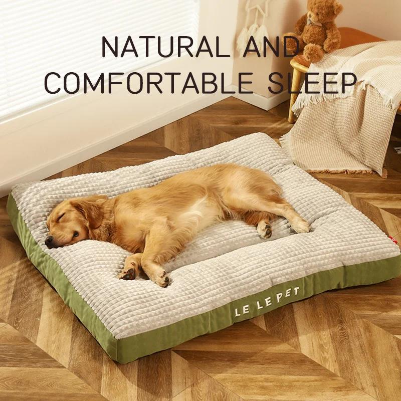 HOOPET hiver chaud chiens lit de couchage doux polaire couverture pour animaux de compagnie détachab