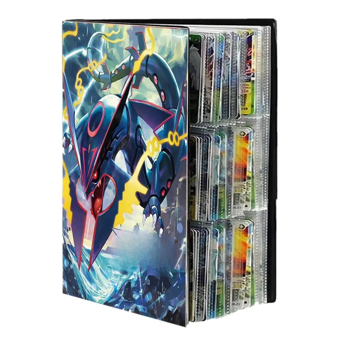 9 pochettes Anime couverture cartes Album Collection support classeur dossier adapté pour Pokmon YuG