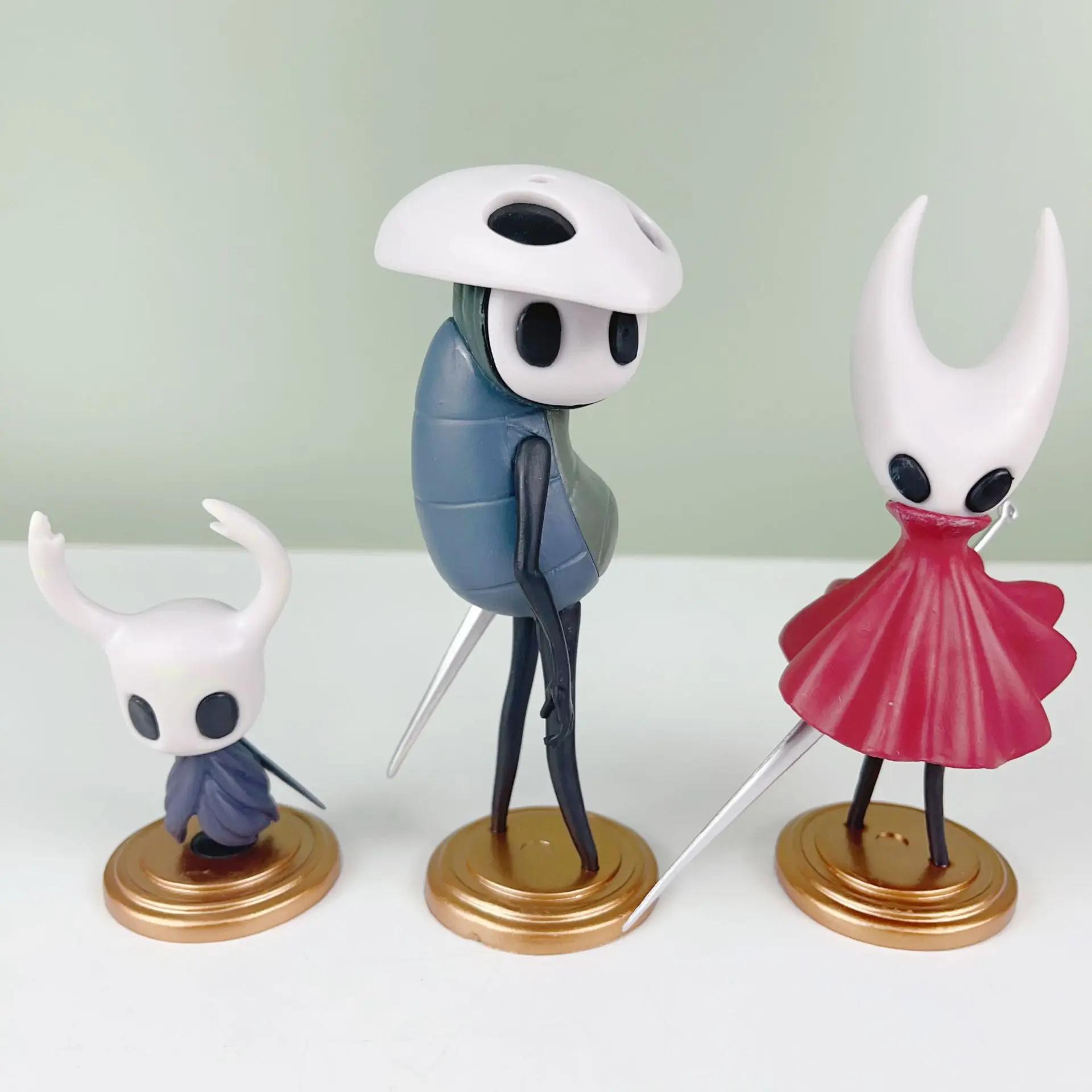 Figurine de chevalier creux GK, modèle d'action, décoration en PVC, jouets à collectionner, 3 pièces