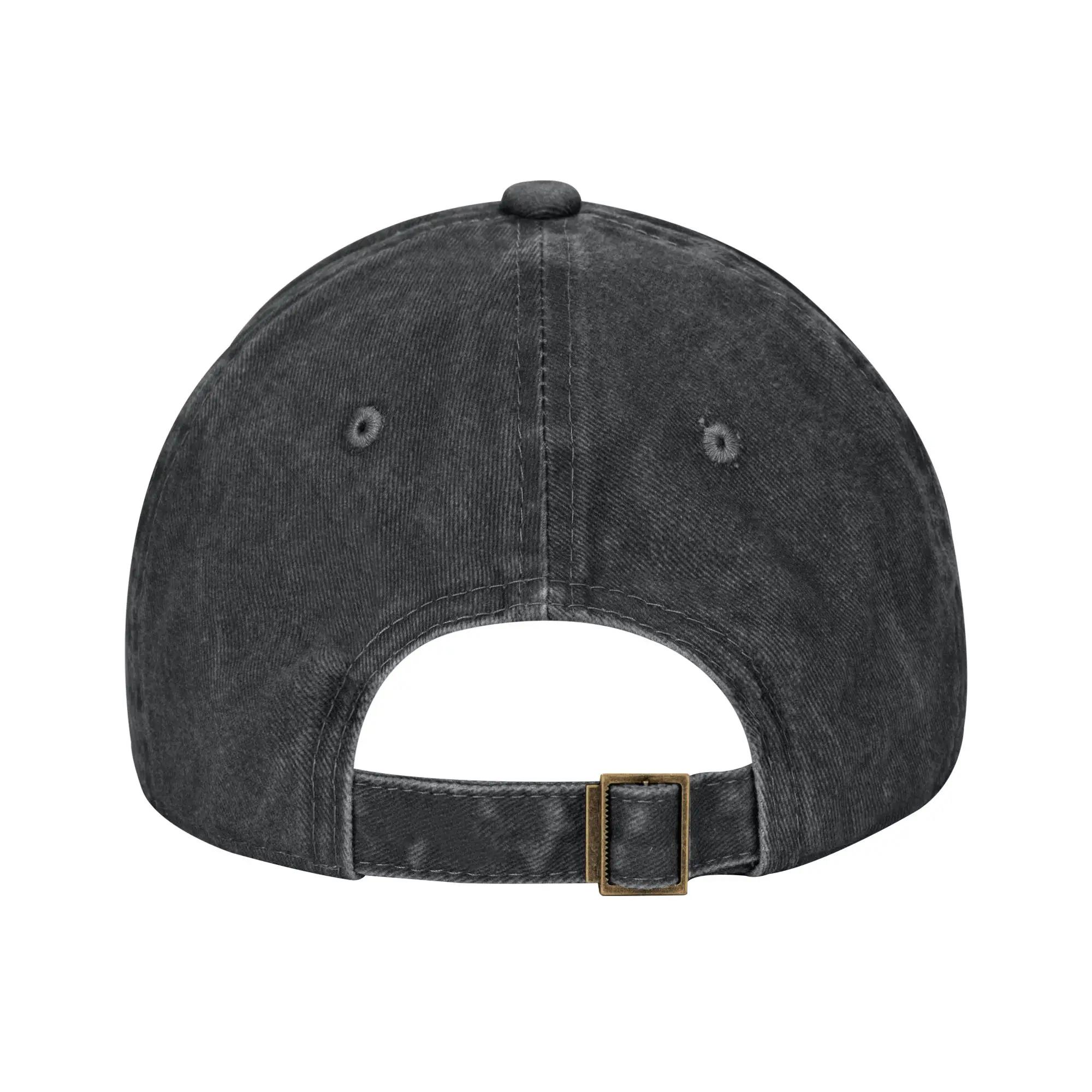 Casquette de baseball imprimée Red Hot Chili, casquette snapback en denim de coton délavé vintage, c