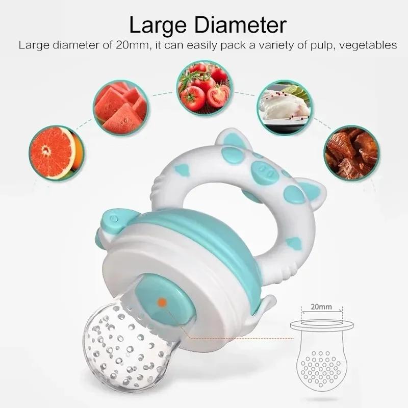 3 en 1 bébé fruits mangeoire mamelon sucette aliments frais fruits lait biberons grignoteuse apprend