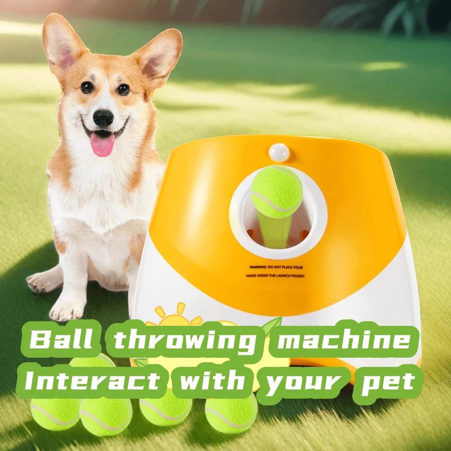 Lanceur existent pour Chien, Jouet de html, Tennis, Flipper, Amusant, Interactif, Catapulte Recharge