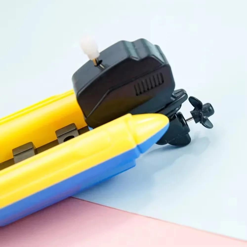 1pc bateau de vitesse horloge jouets bateau liquidation jouet flotteur dans l'eau enfants jouets cla