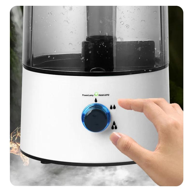 Humidificateur d'air ultrasonique de 4000ML, pour Reptile, animal de compagnie, lézard, tortue, gren
