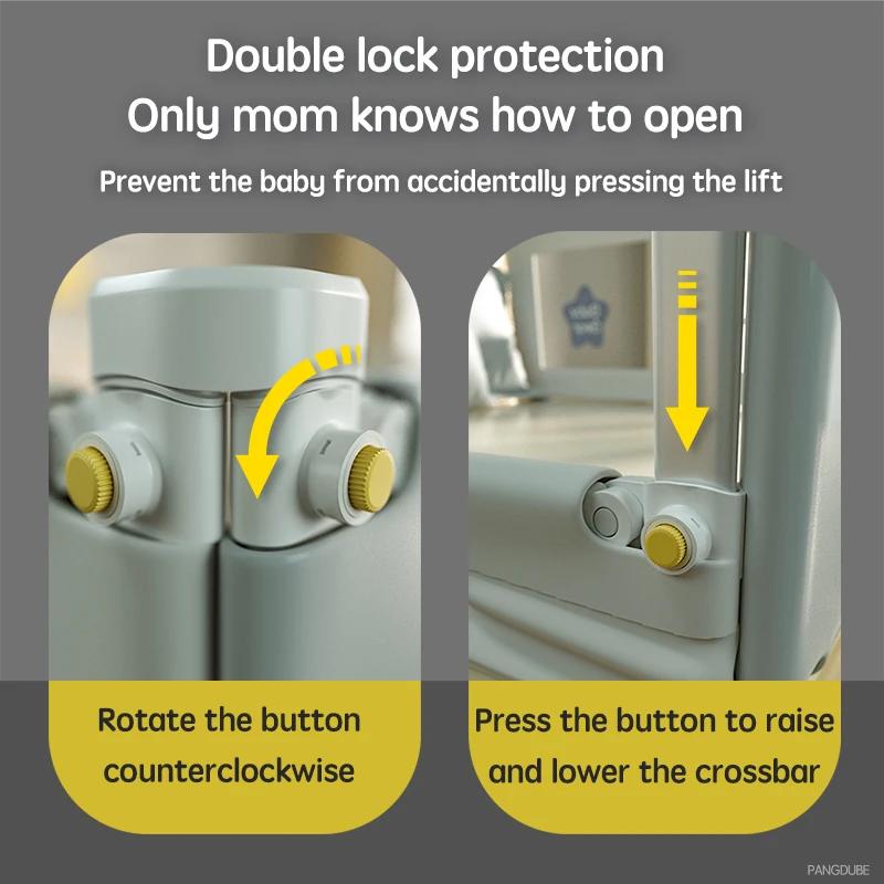 PANGDUBE 1 pièce garde-corps de lit de bébé Rail de sécurité barrière latérale de protection pour li