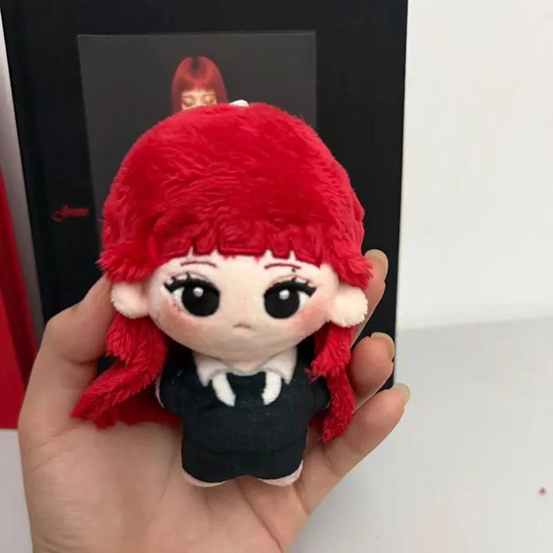 Porte-clés poupée Kpop de 10 cm, JENNIE WINTER Minjeong, poupée de dessin animé, pendentif, porte-cl