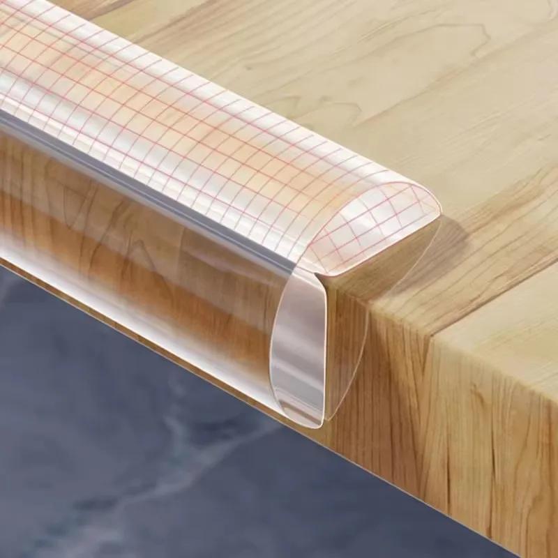 Bande de protection d'angle de meuble, 1/2/3M, auto-adhésive, transparente, anti-Collision, pare-cho