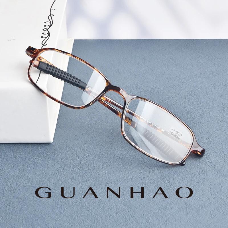 GUANHAO-Lunettes de Lecture Unisexes, Transparentes, Optiques, Hypermétropie, Presbytes, Universelle